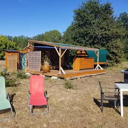 La Tiny-house Et La Roulotte Des Sables Luxuszelt