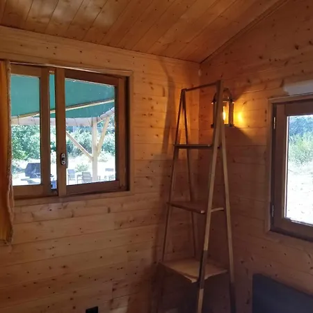 La Tiny-house Et La Roulotte Des Sables Luxury tent *