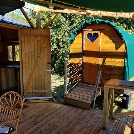 La Tiny-house Et La Roulotte Des Sables Luxury tent