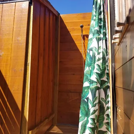 La Tiny-house Et La Roulotte Des Sables Luxury tent Le Porge